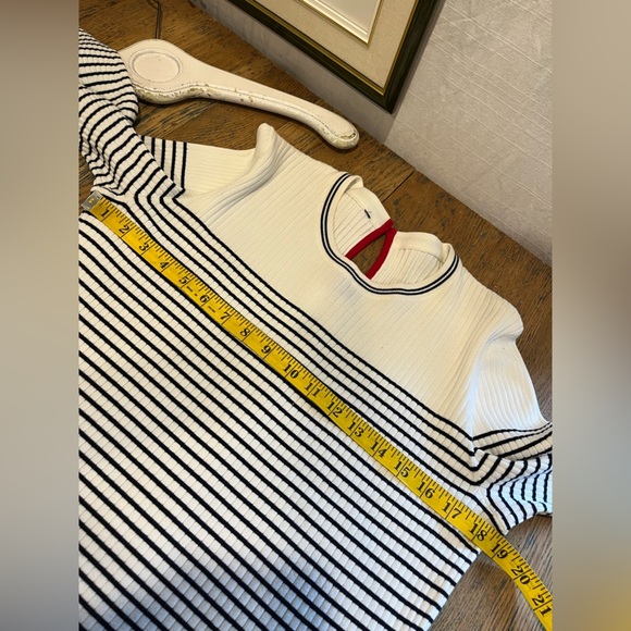 💙SAINT JAMES Dress – Navy & White – Size 12 (US) - Picture 13 of 14